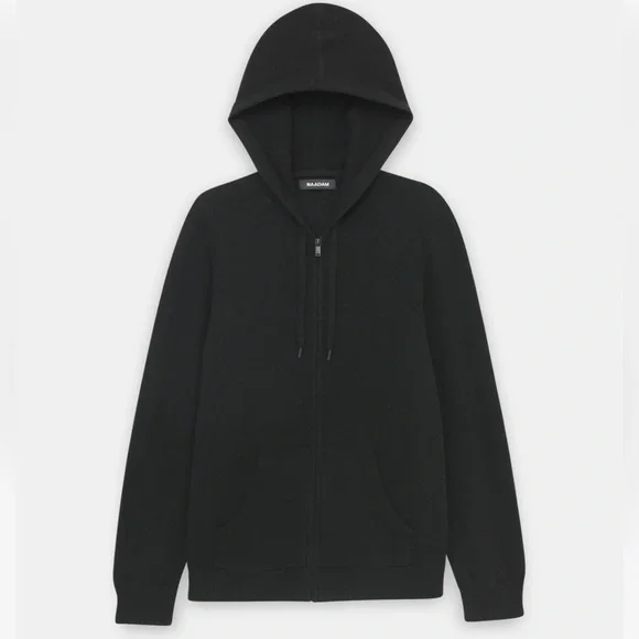 NAADAM Black Zip Up Men's Sweater - Picture 1 of 5